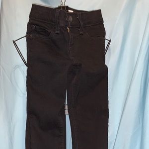 Boys Levis Denizen black jeans size 5